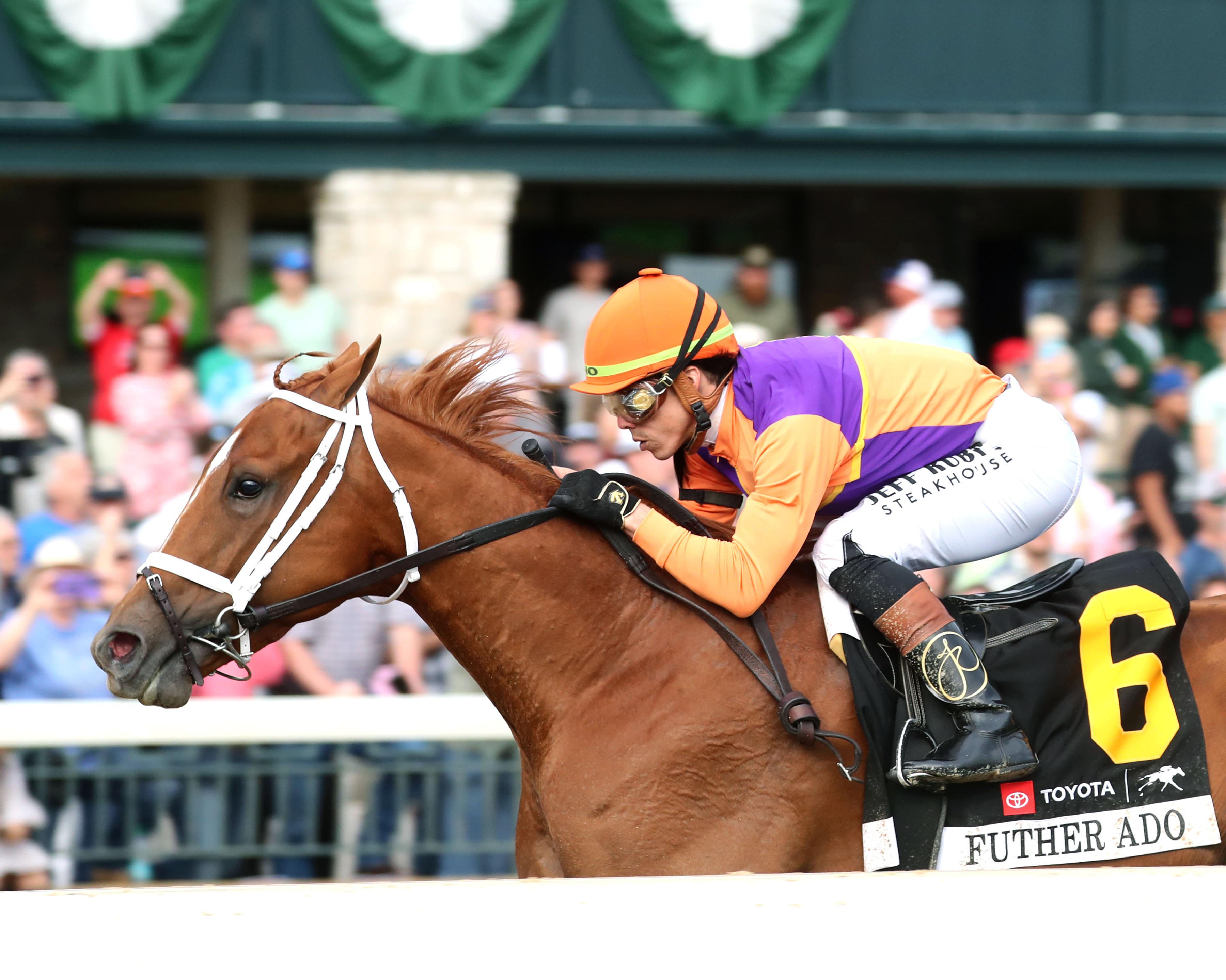 Further Ado, Triple Crown, Kentucky Derby, Churchill Downs, horse racing, America's Best Racing, ABR